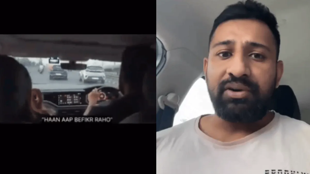 youtuber-rajat-dalal-reaction-to-hitting-biker-on-busy-highway-goes-viral-internet-is-furious-wo-gir-gaya-koi-baat-nahi